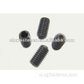 Oxit đen DIN 916 Vít Cocave Point Fastener Bolt oxit đen